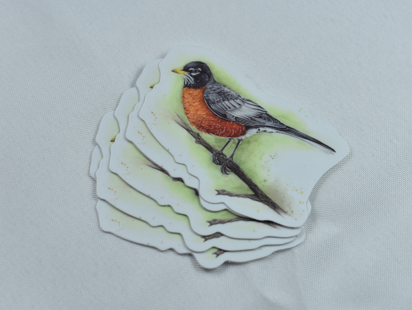 American Robin Die-Cut Sticker