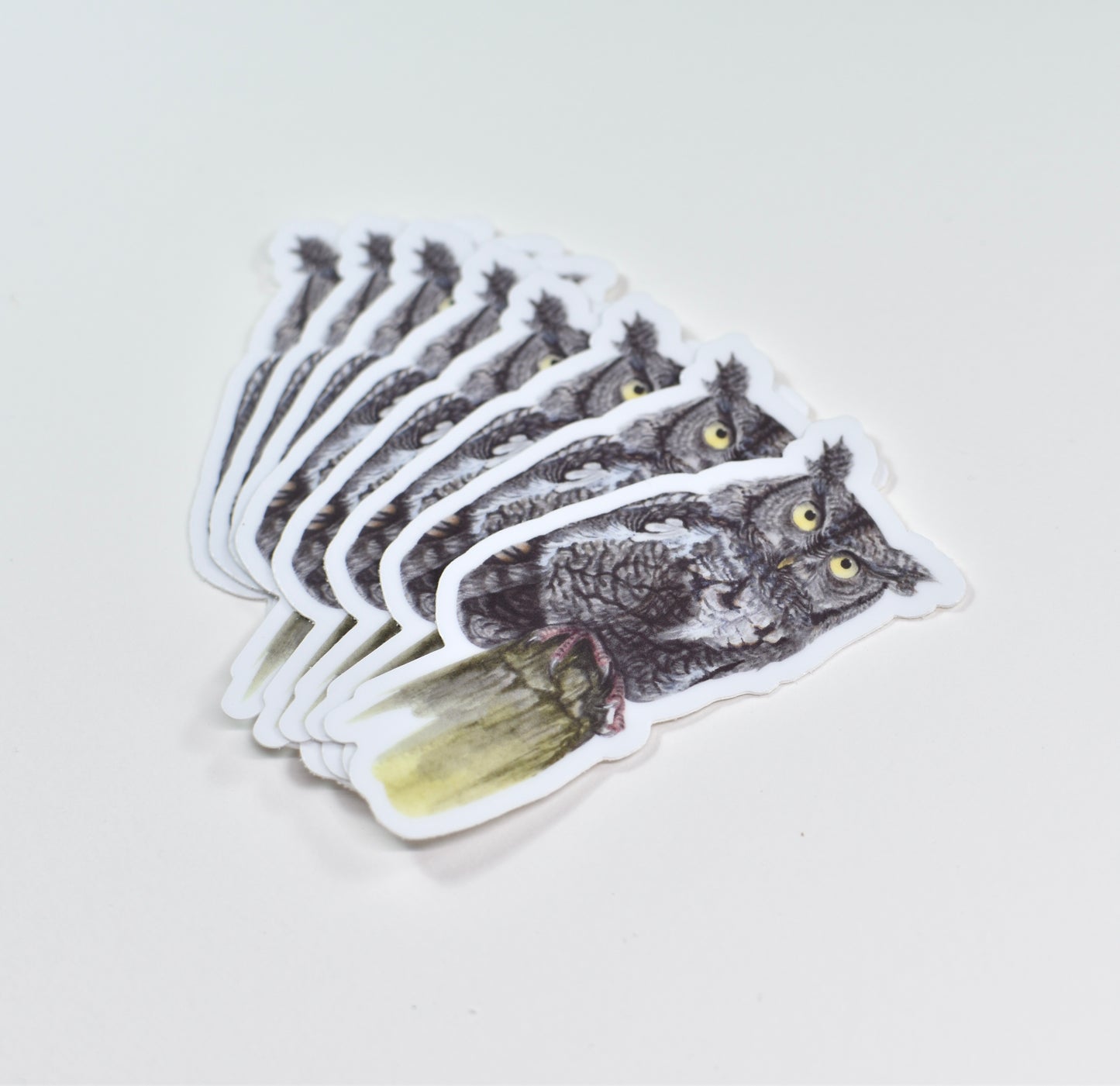 Eastern Screech-Owl Die-Cut Sticker