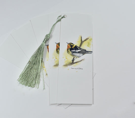 Blackburnian Warbler Bookmark