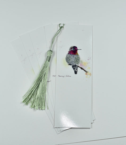 Anna's Hummingbird Bookmark