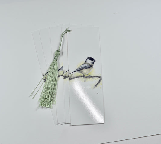 Black-Capped Chickadee Bookmark